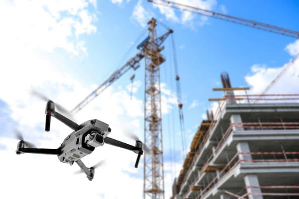 Aforro de tempo en inspeccións con drons de grandes áreas en Vigo