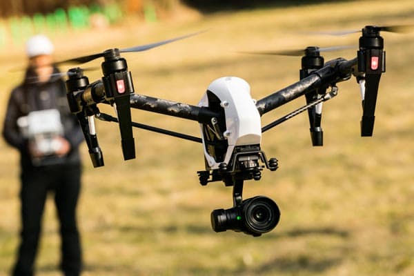 Inspección con drones de edificios en Vigo